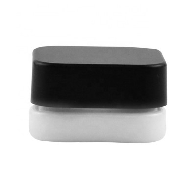 Eye Cream Glass Childproof Jar Black Cosmetic Child Resistant Glass Jar Container 5ml 9ml