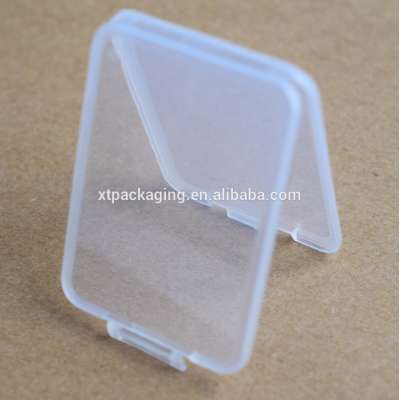 Plastic clear slim shatter container for tobacco storage