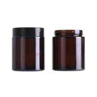 professional manufacturer wholesale cosmetic glass empty cream jar 100g